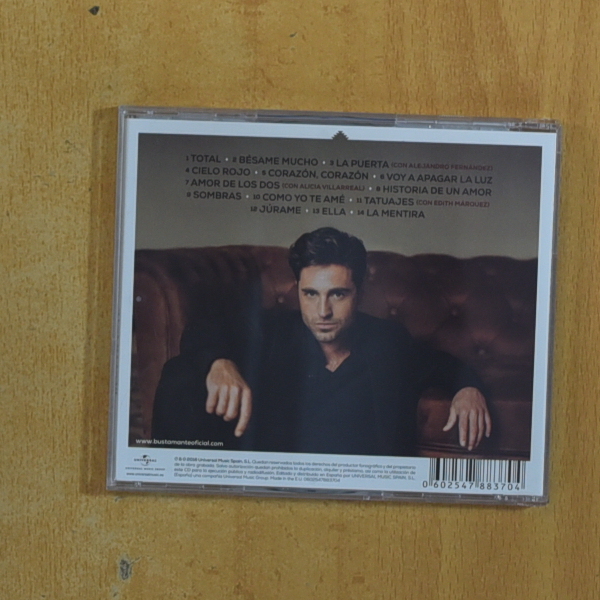 BUSTAMANTE - AMOR DE LOS DOS - CD