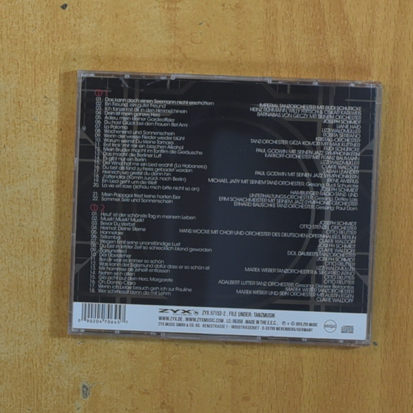 VARIOS - BERLIN DER 20ER UND 30ER JAHRE - CD