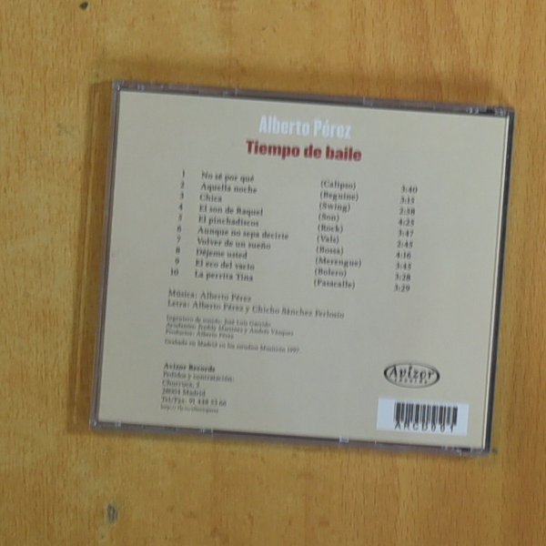 ALBERTO PEREZ - TIEMPO DE BAILE - CD