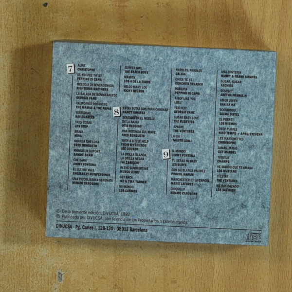 VARIOS - LOS AÑOS 60 - CD