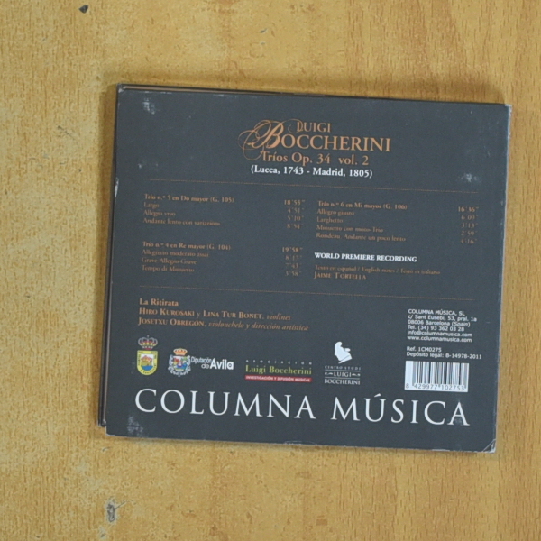 BOCCHERINI - LA RITIRATA - CD