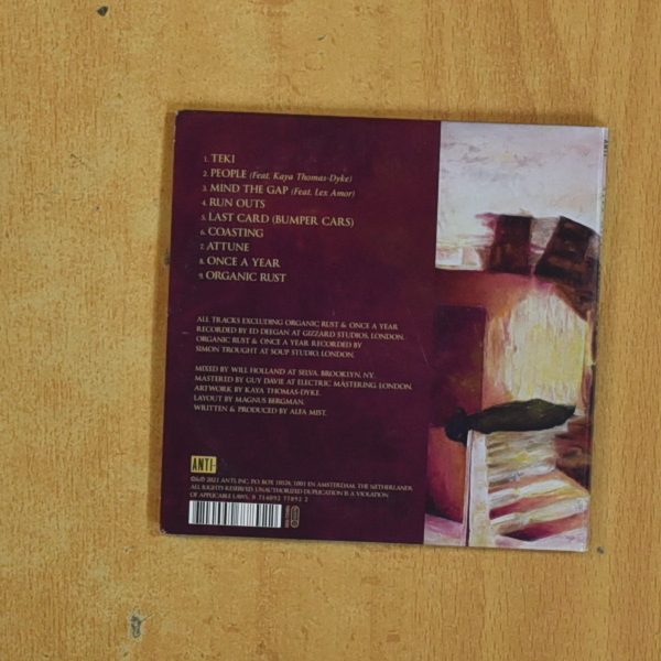 ALFA MIST - BRING BACK - CD