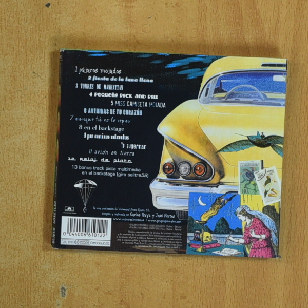 QUIQUE GONZALEZ - PAJAROS MOJADOS - CD