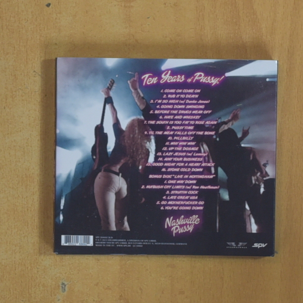 NASHVILLE PUSSY - TEN YEARS OF PUSSY - CD