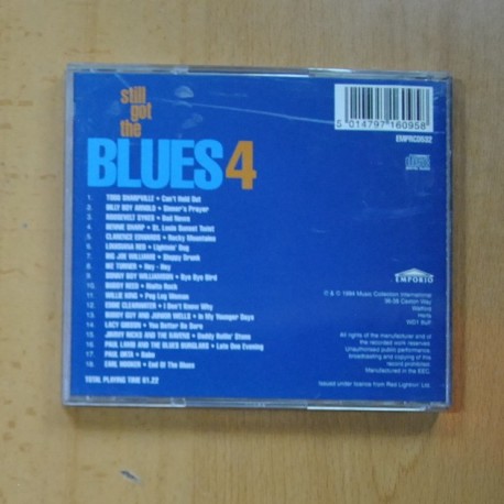 VARIOS - STILL GOT THE BLUES 4 - CD