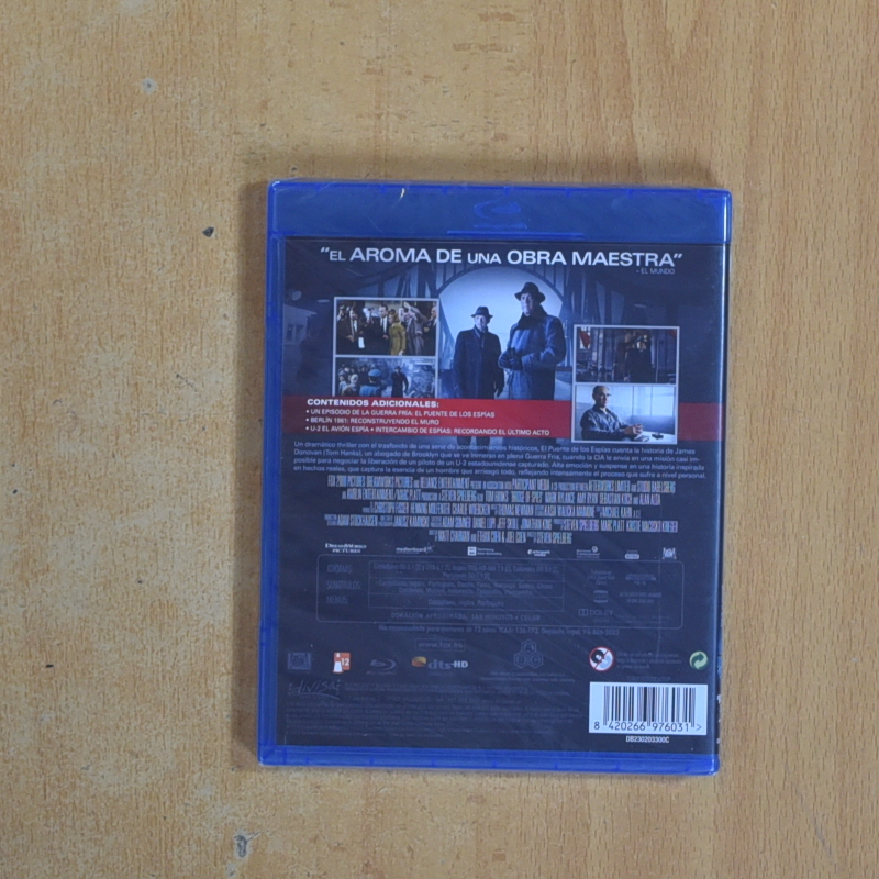 EL PUENTE DE LOS ESPIAS - BLURAY