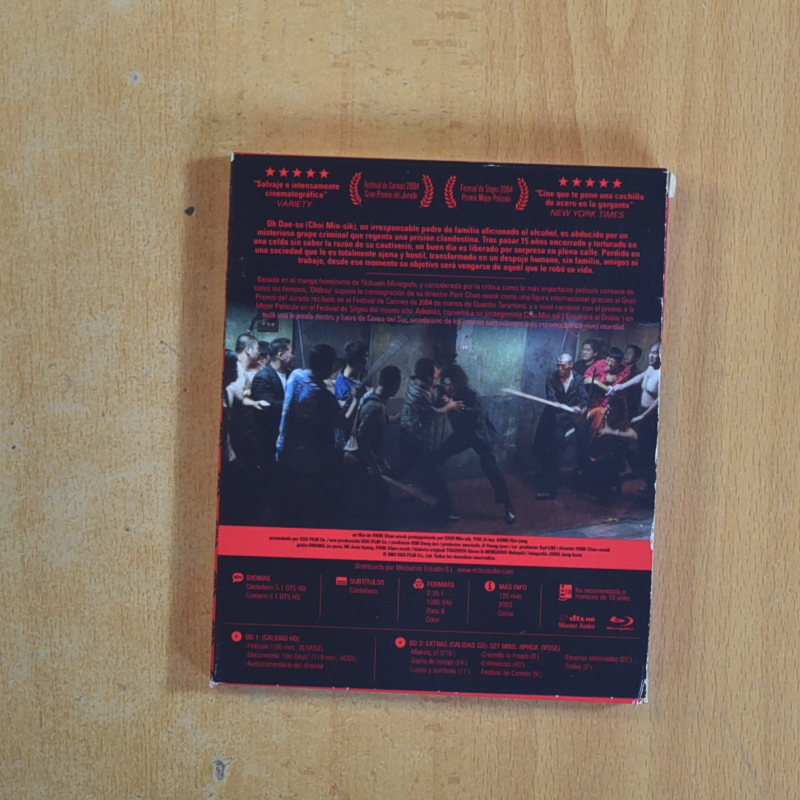 OLDBOY - BLURAY - ¡Mira mis otros productos!