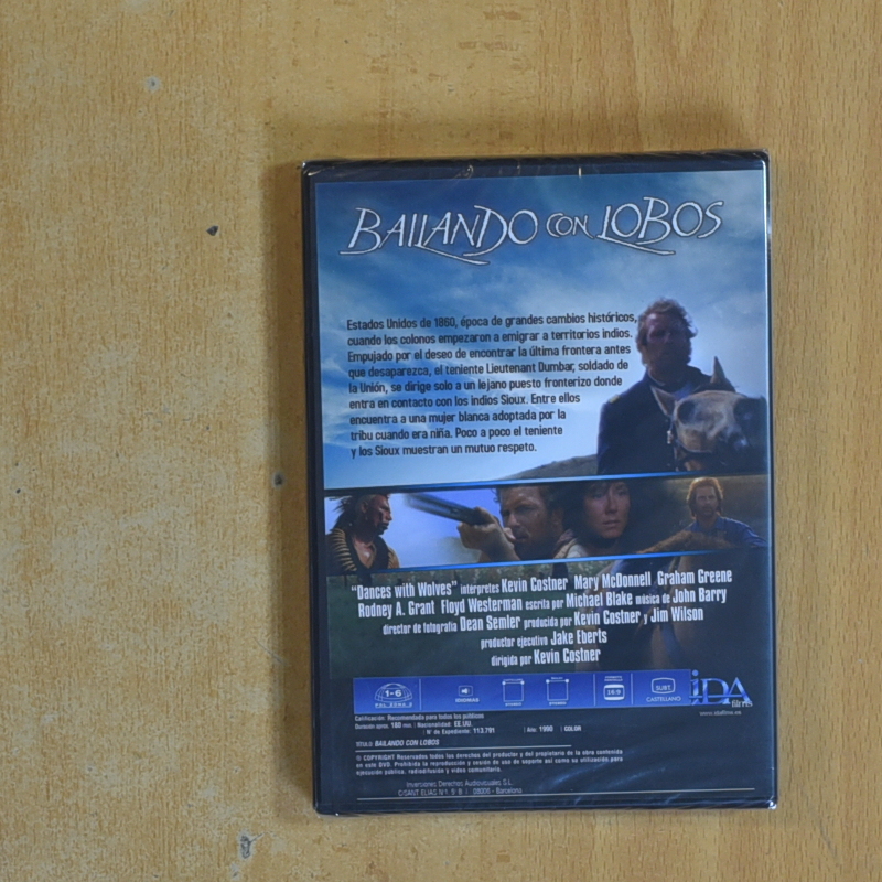 BAILANDO CON LOBOS - DVD - ¡Descubre más en mi perfil!