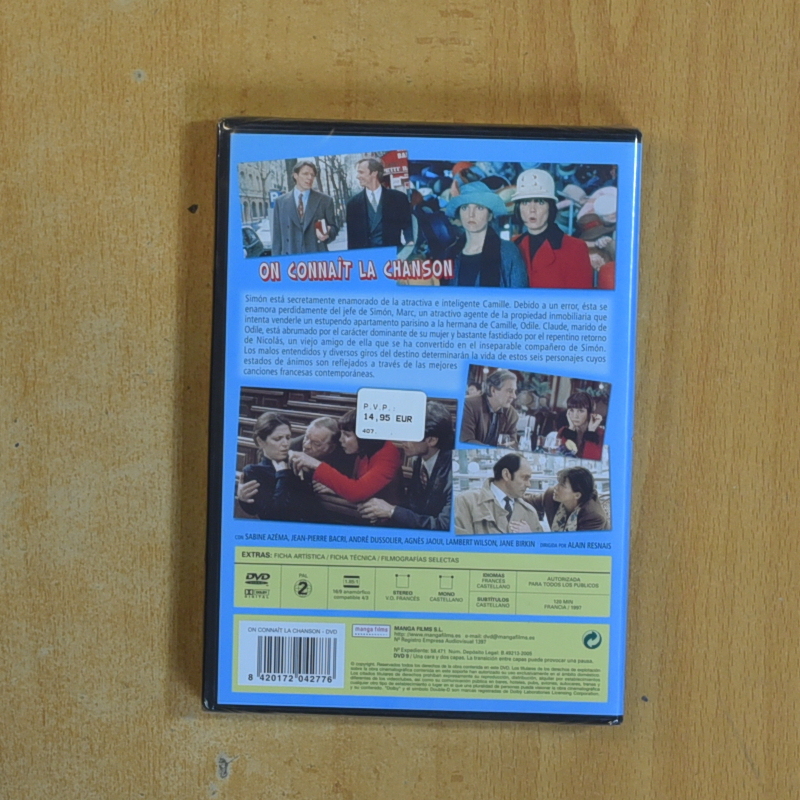 ON CONNAIT LA CHANSON - DVD - Amplía tu colección