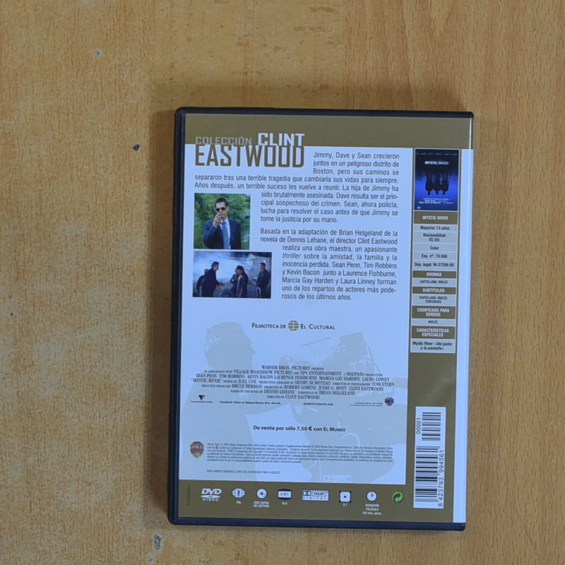 MYSTIC RIVER - DVD - Amplía tu colección