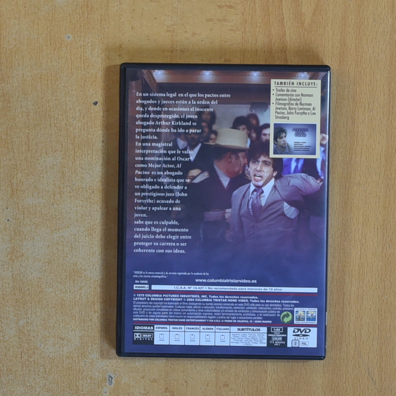 JUSTICIA PARA TODOS - DVD - ¡Mira mis otros productos!