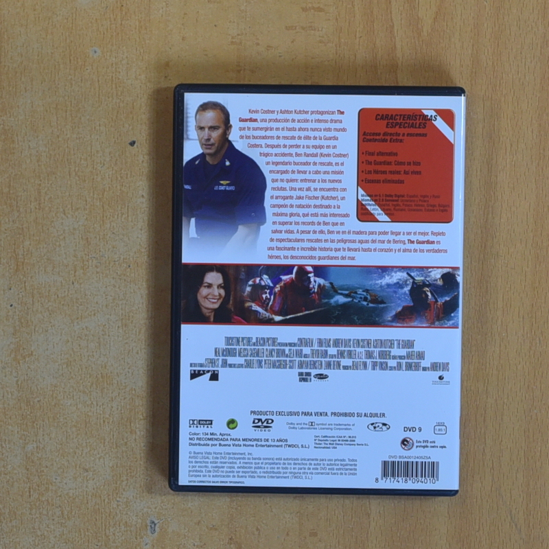 THE GUARDIAN - DVD - Envío rápido y bien embalado