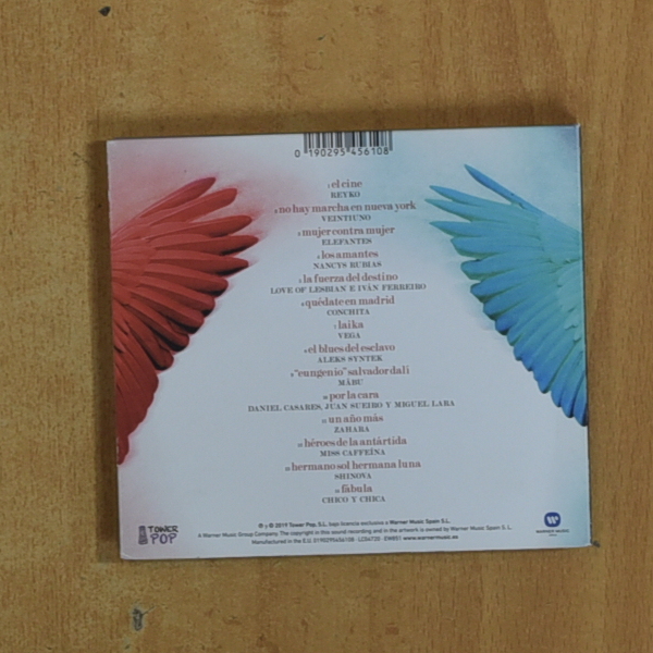 VARIOS - TRIBUTO A MECANO DESCANSO DOMINICAL - CD