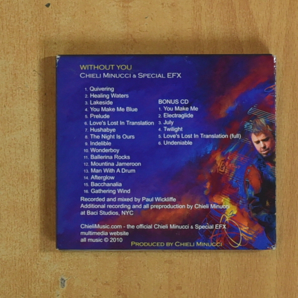 SPECIAL EFX - WITHOUT YOU - CD