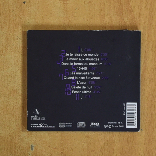 LAZULI - 4603 BATTEMENTS - CD