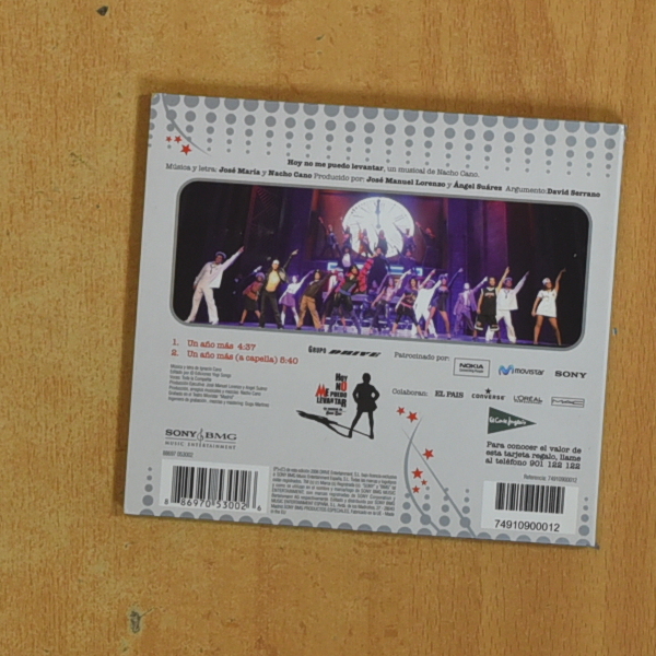 VARIOS - HOY NO ME PUEDO LEVANTAR - CD