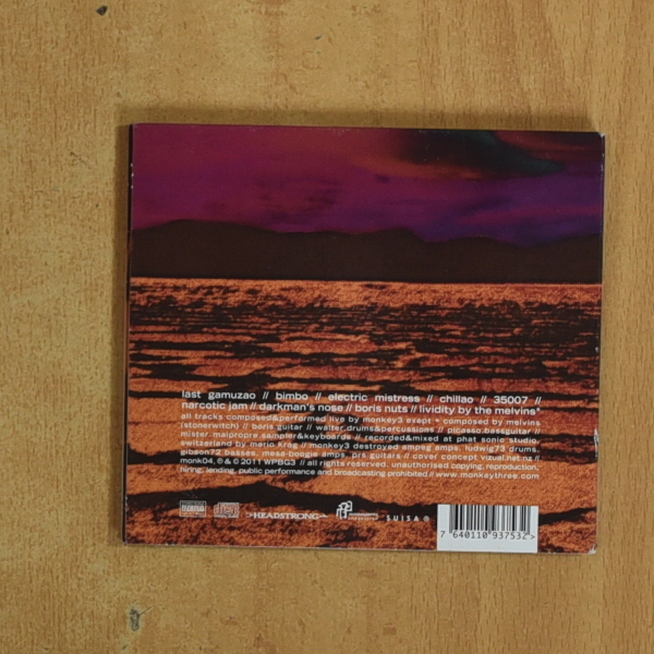 MONEKY 3 - MONKEY 3 - CD