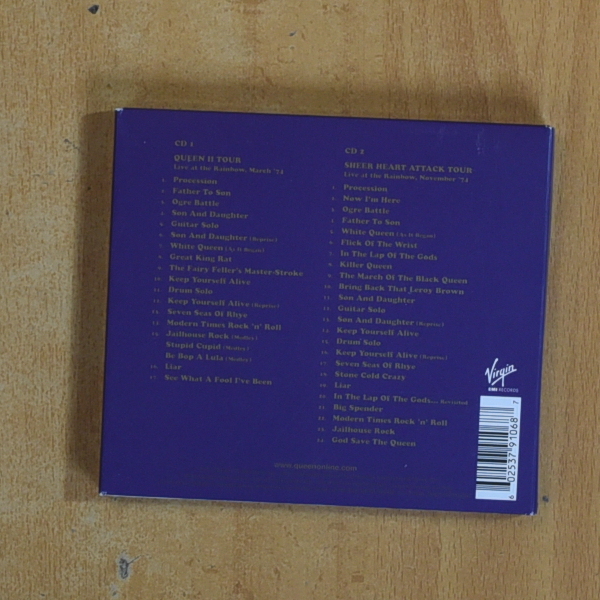 QUEEN - LIVE AT THE RAINBOW 74 - CD