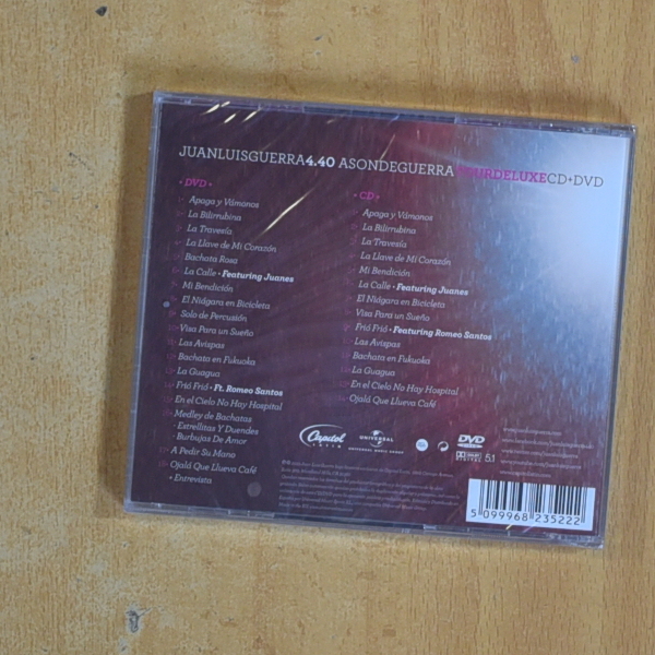 JUAN LUIS GUERRA - A SON DE GUERRA TOUR DELUXE - CD