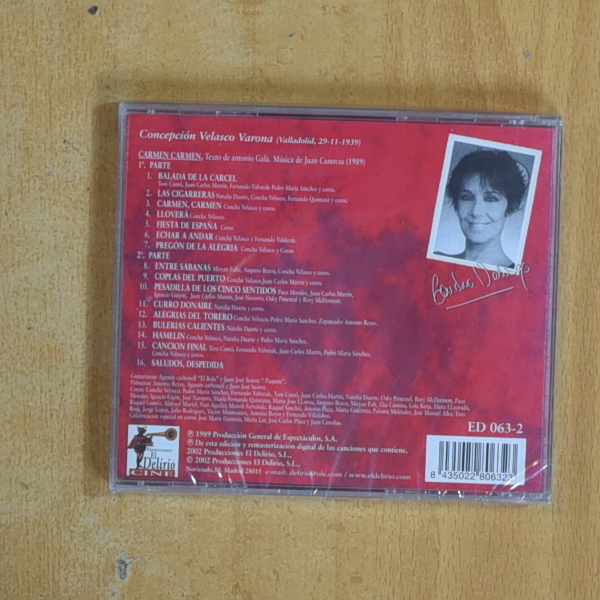 CONCHA VELASCO - DE CONCHITA A CONCHA - CD