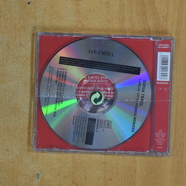 SONIA TEROL - LASCIA CH IO PIANGA REMIX - CD SINGLE