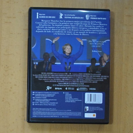 LA DAMA DE HIERRO - DVD