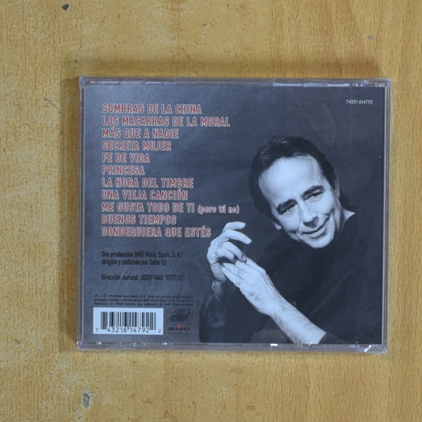 JOAN MANUEL SERRAT - SOMBRAS DE LA CHINA - CD