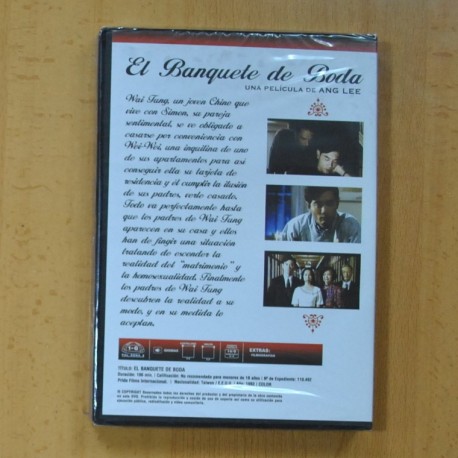 EL BANQUETE DE BODA - DVD