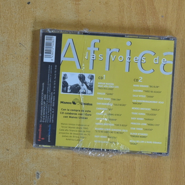 VARIOS - LAS VOCES DE AFRICA - CD