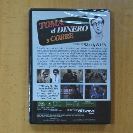 TOMA EL DINERO Y CORRE - DVD