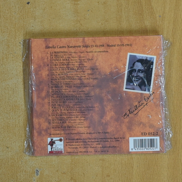 ESTRELLITA CASTRO - DE LA A A LA Z VOL 2 - CD