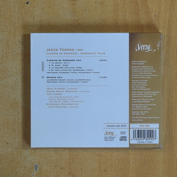 JESUS TORRES - CUANTOS DE ANDERSEN - CD
