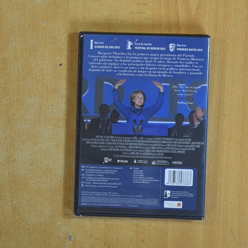 LA DAMA DE HIERRO - DVD