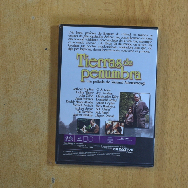 TIERRAS DE PENUMBRA - DVD