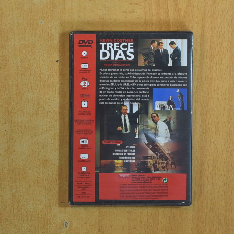 TRECE DIAS - DVD
