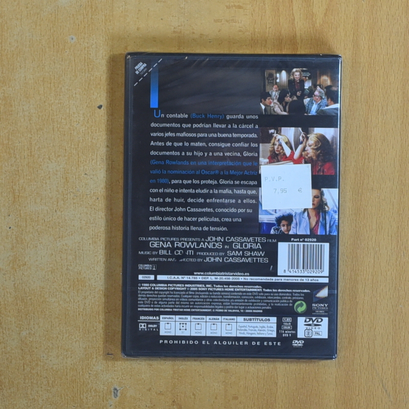 GLORIA - DVD