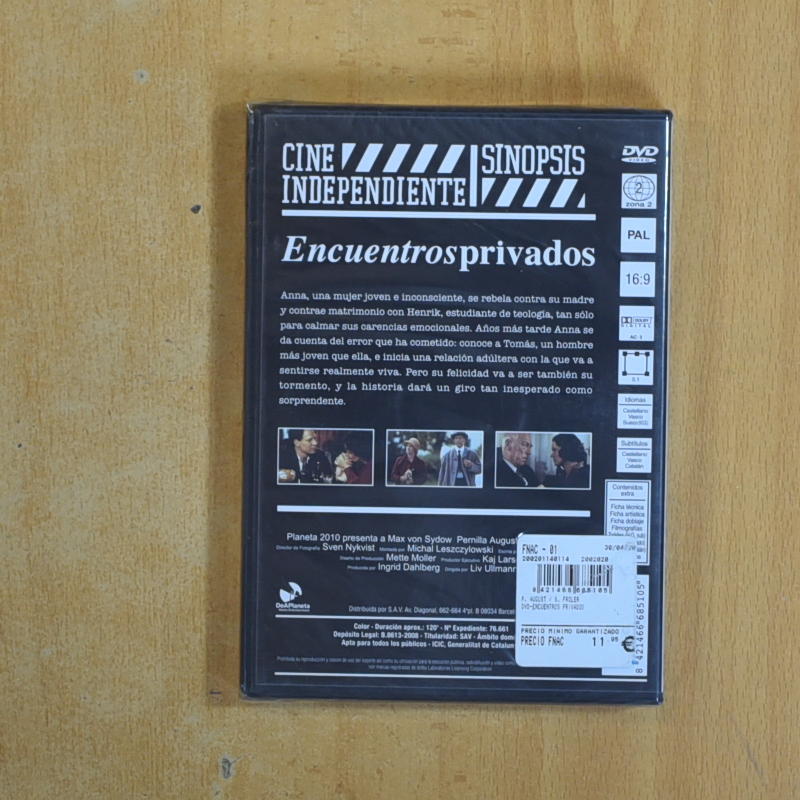 ENCUENTROS PRIVADOS - DVD