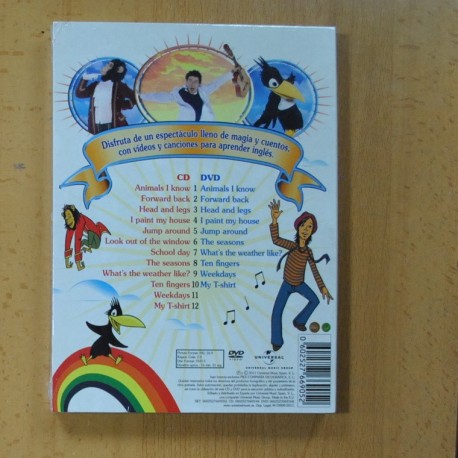 PETER & JACK - ENGLISH SONGS FOR KIDS - CD + DVD