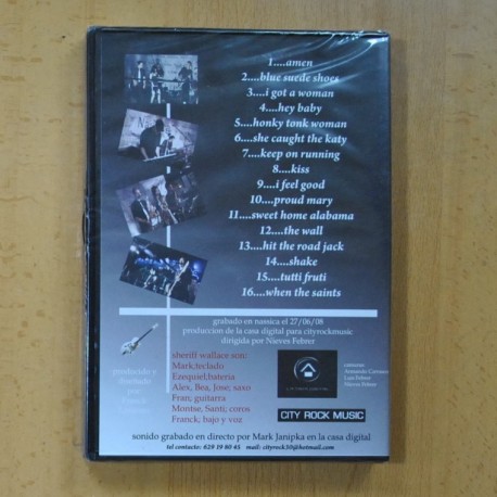 SHERIFF WALLACE - HABLANDO DE ROCANROL - DVD