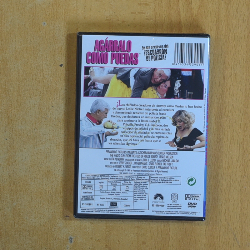 AGARRALO COMO PUEDAS - DVD