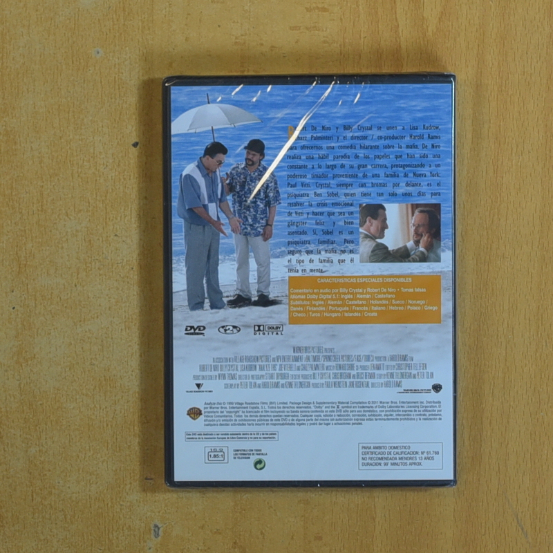 UNA TERAPIA PELIGROSA - DVD