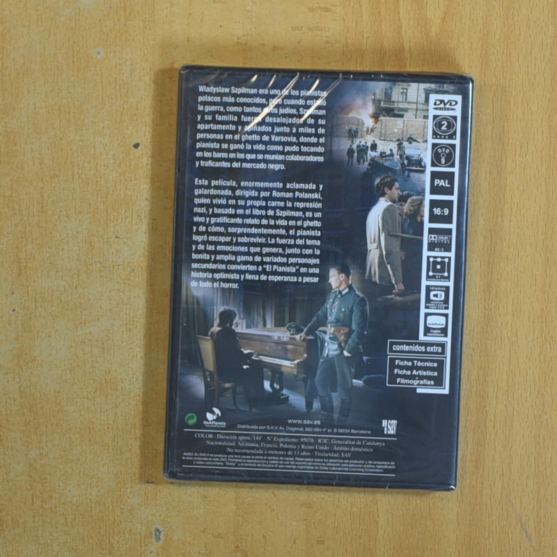 EL PIANISTA - DVD