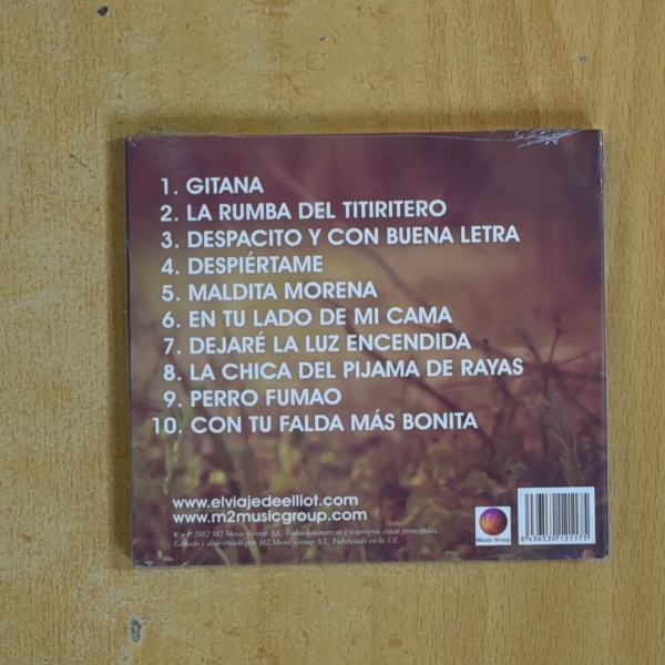 EL VIAJE DE ELLIOT - DESPACITO Y CON BUENA LETRA - CD