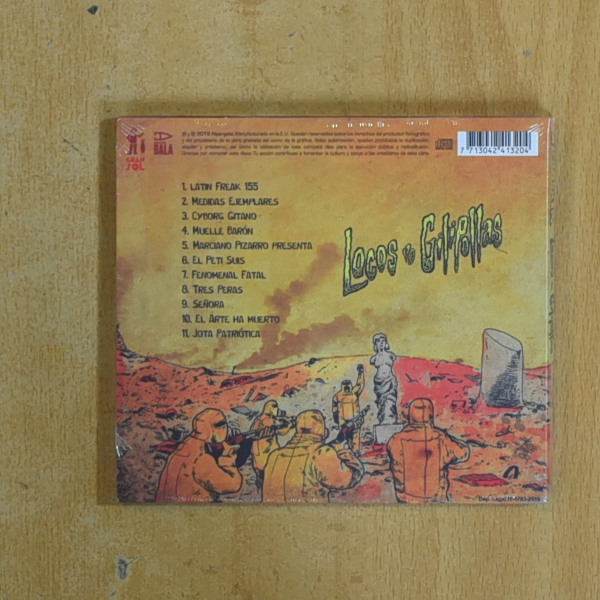 ALPARGATA - LOCOS O GILIPOLLAS - CD