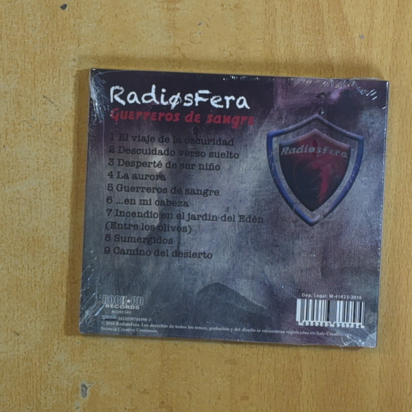 RADIOSFERA - GUERREROS DE SANGRE - CD