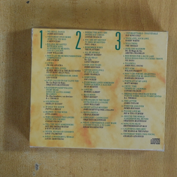 VARIOS - 50 BALADAS INOLVIDABLES - CD