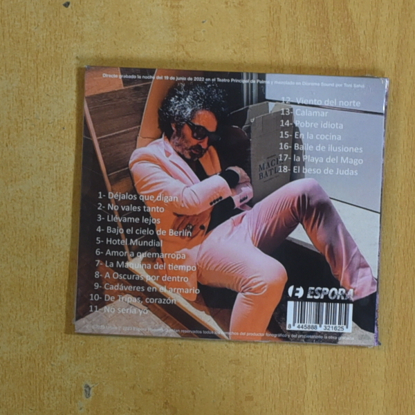 URTAIN - UNA NOCHE EN EL PRINCIPAL - CD