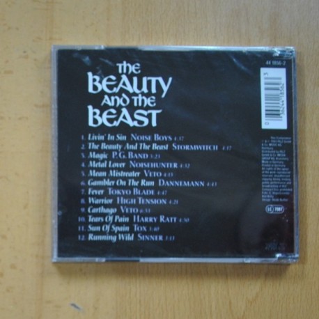 VARIOS - THE BEAUTY AND THE BEAST - CD