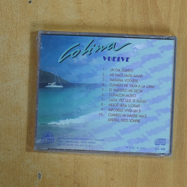 COLINA - VUELVE - CD