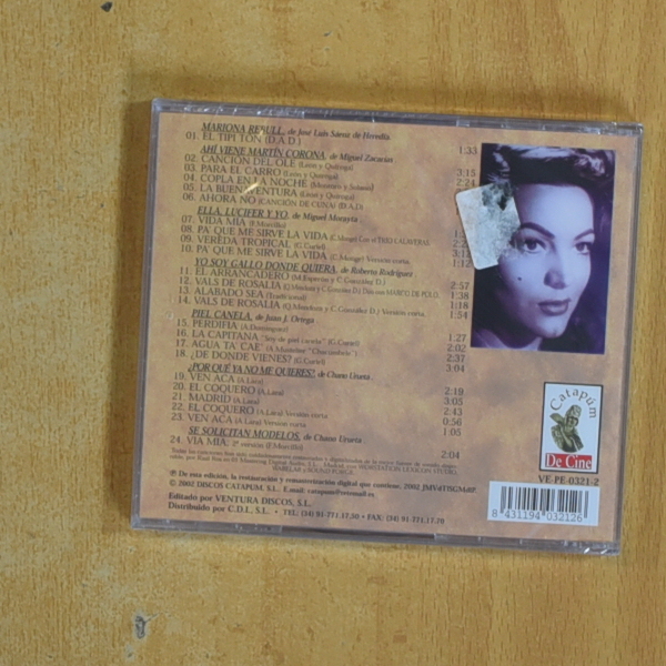 SARA MOTIEL - EN MEXICO - CD